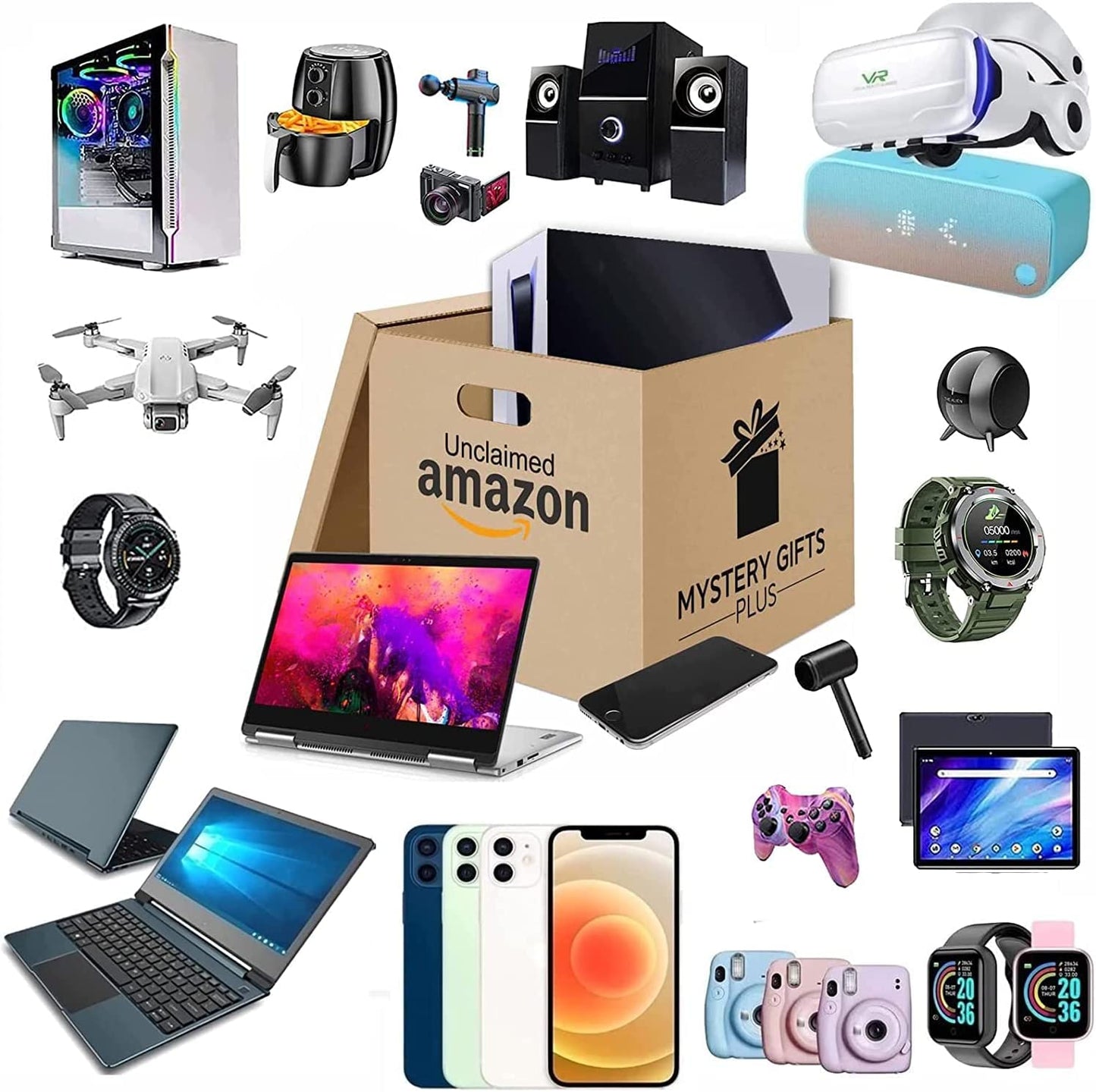 Caja lotes devoluciones / por valor de más de 220€ (Hasta 20 artículos nuevos)